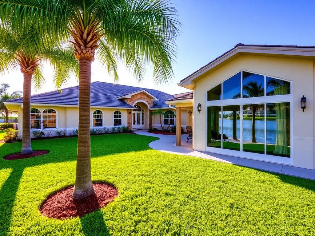 Professional window cleaning by Shine Time in Land O' Lakes, FL